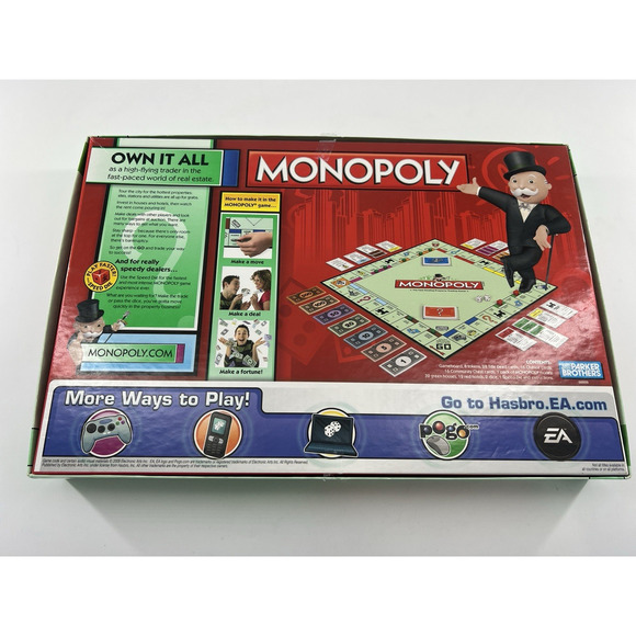 Monopoly -Property Trading Board Game from Parker Brothers Family Night New - Picture 3 of 9